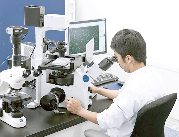 細胞培養蛍光顕微鏡